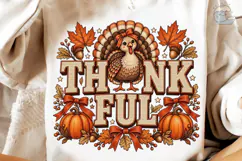 Thank You Thanksgiving PNG Sublimation D Product Image 4