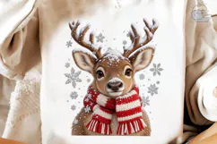 Christmas Reindeer PNG Sublimation Shirt Product Image 4