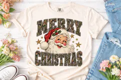 Merry Christmas Santa PNG Sublimation Sh Product Image 2