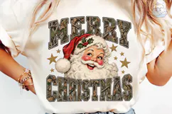 Merry Christmas Santa PNG Sublimation Sh Product Image 6