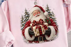 Santa Claus Christmas PNG Sublimation Sh Product Image 3