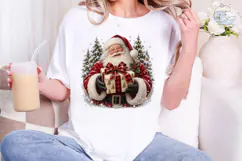 Santa Claus Christmas PNG Sublimation Sh Product Image 1