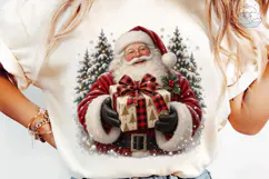 Santa Claus Christmas PNG Sublimation Sh Product Image 6
