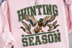 Hunting Season Duck PNG Sublimation Tee Product Image 3