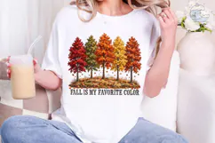 Fall Is My Favorite Color PNG Shirt Desi Product Image 5
