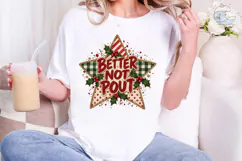 Better Not Pout Christmas PNG Shirt Product Image 5