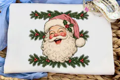 Santa Face Christmas PNG Sublimation Des Product Image 5