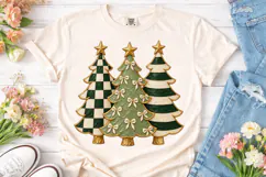 Christmas Trees PNG Sublimation Design Product Image 2