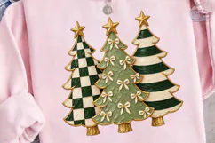 Christmas Trees PNG Sublimation Design Product Image 3