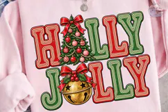 Holly Jolly Christmas PNG Sublimation De Product Image 3