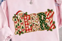 Merry Christmas Gingerbread PNG Sublimat Product Image 3