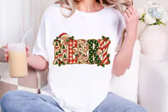 Merry Christmas Gingerbread PNG Sublimat Product Image 1