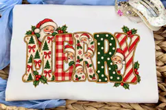 Merry Christmas Gingerbread PNG Sublimat Product Image 5