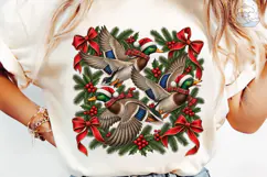 Christmas Ducks PNG Sublimation Shirt De Product Image 6