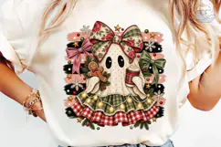 Christmas Ghost PNG Sublimation Shirt De Product Image 6