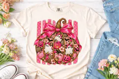 Pink Halloween Pumpkin PNG Sublimation S Product Image 2