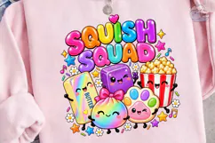 Squish Squad Cute PNG Sublimation Design Product Image 3