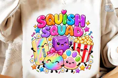 Squish Squad Cute PNG Sublimation Design Product Image 4