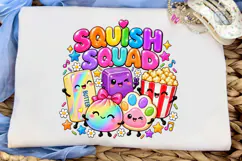Squish Squad Cute PNG Sublimation Design Product Image 5