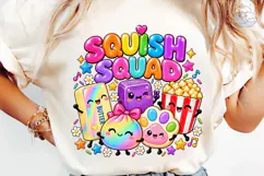 Squish Squad Cute PNG Sublimation Design Product Image 6