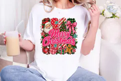 Merry Christmas PNG Sublimation Design Product Image 4