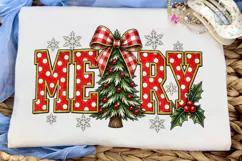 Merry Christmas PNG Sublimation Design Product Image 5