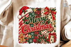Merry Christmas PNG Sublimation Design Product Image 4