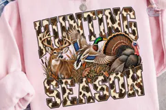 Hunting Season Deer Turkey PNG Sublimati Product Image 3