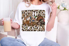 Hunting Season Deer Turkey PNG Sublimati Product Image 1