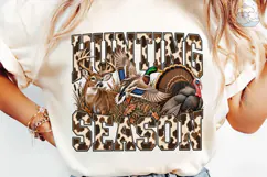 Hunting Season Deer Turkey PNG Sublimati Product Image 6