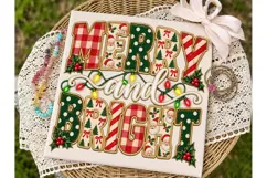 Merry and Bright Christmas PNG Sublimati Product Image 2