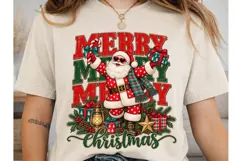 Merry Christmas Santa PNG Sublimation De Product Image 1