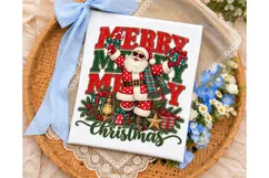 Merry Christmas Santa PNG Sublimation De Product Image 3