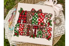 Merry Christmas PNG Sublimation Shirt De Product Image 2