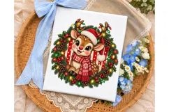 Christmas Reindeer PNG Sublimation Shirt Product Image 3
