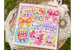 Cute Kawaii Character PNG Sublimation Bu Product Image 2
