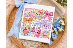 Cute Kawaii Character PNG Sublimation Bu Product Image 3