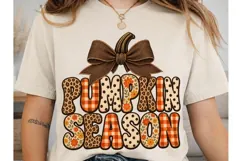 Pumpkin Season PNG Sublimation Shirt Des Product Image 1