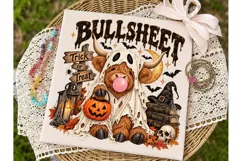 Bullshefft Halloween Bull PNG Sublimatio Product Image 2