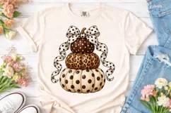 Stacked Polka Dot Pumpkins PNG Sublimati Product Image 2