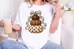 Stacked Polka Dot Pumpkins PNG Sublimati Product Image 4