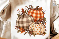 Fall Pumpkin PNG Sublimation Shirt Desig Product Image 4