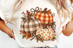 Fall Pumpkin PNG Sublimation Shirt Desig Product Image 6