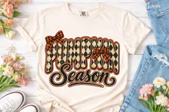 Pumpkin Season Orange Plaid PNG Sublimat Product Image 2