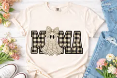 Mama Ghost Lace PNG Sublimation Design Product Image 2