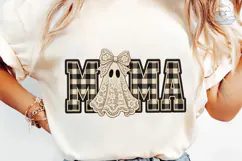Mama Ghost Lace PNG Sublimation Design Product Image 6