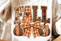 Fall Pumpkin PNG Sublimation Shirt Desig Product Image 4
