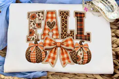 Fall Pumpkin PNG Sublimation Shirt Desig Product Image 5
