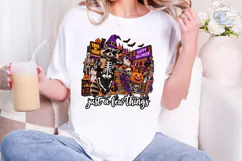 Halloween Raccoon PNG Sublimation Shirt Product Image 5