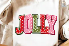 Jolly Christmas PNG Sublimation Design Product Image 4